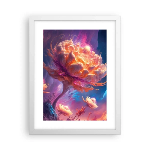 Poster in een witte lijst - Andere wereld - 30x40 cm