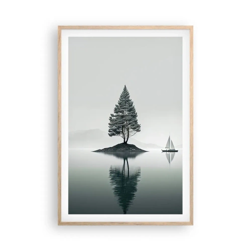Een poster in een licht eiken lijst - Droom - 61x91 cm