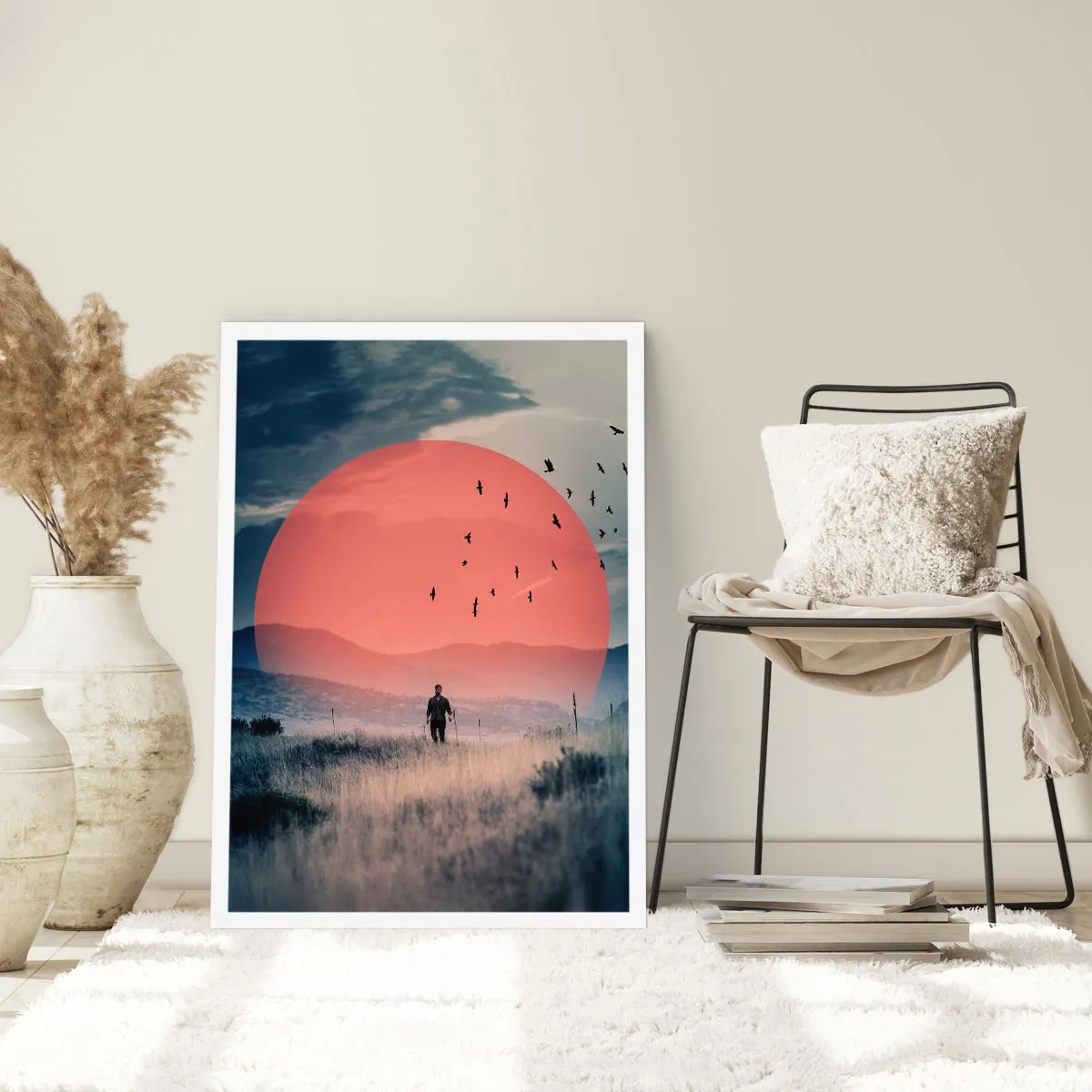 Poster - In hun elementen - 30x40 cm