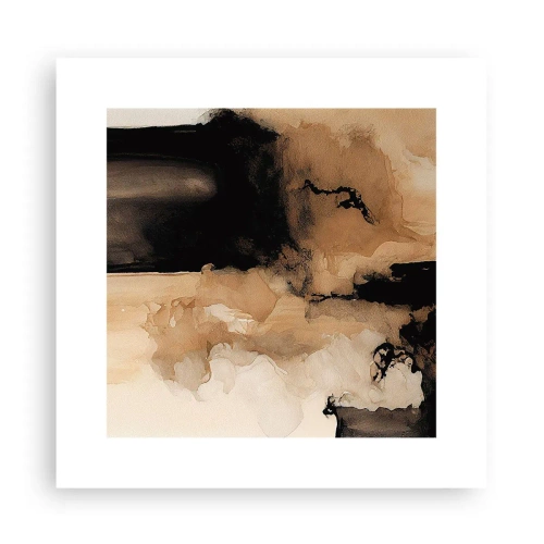 Poster - Intrigerende abstractie - 30x30 cm