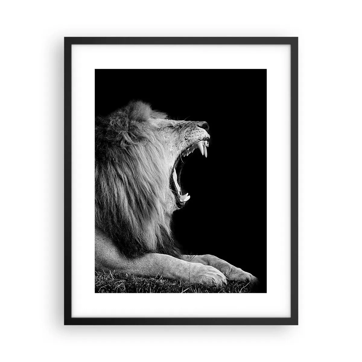 Poster in een zwarte lijst - Zonder enige twijfel - 40x50 cm
