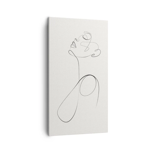 Schilderen op canvas - Loopt in dromen - 45x80 cm