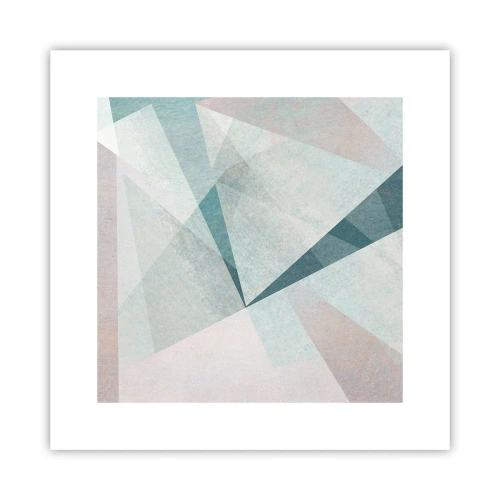 Poster - Makkelijk maar dynamisch - 30x30 cm