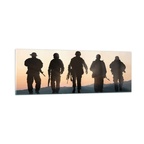 Schilderen op glas - Welkom in onze wereld - 90x30 cm