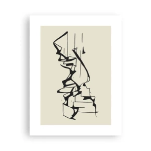 Poster - Misschien een landschap - 30x40 cm