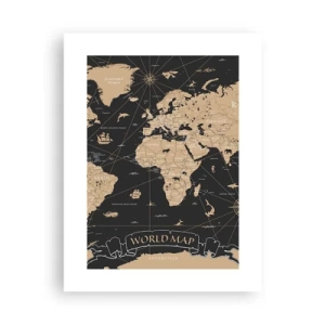 Poster - De grenzen van mijn wereld - 30x40 cm