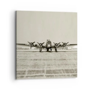 Schilderen op canvas - Zoals altijd klaar - 70x70 cm