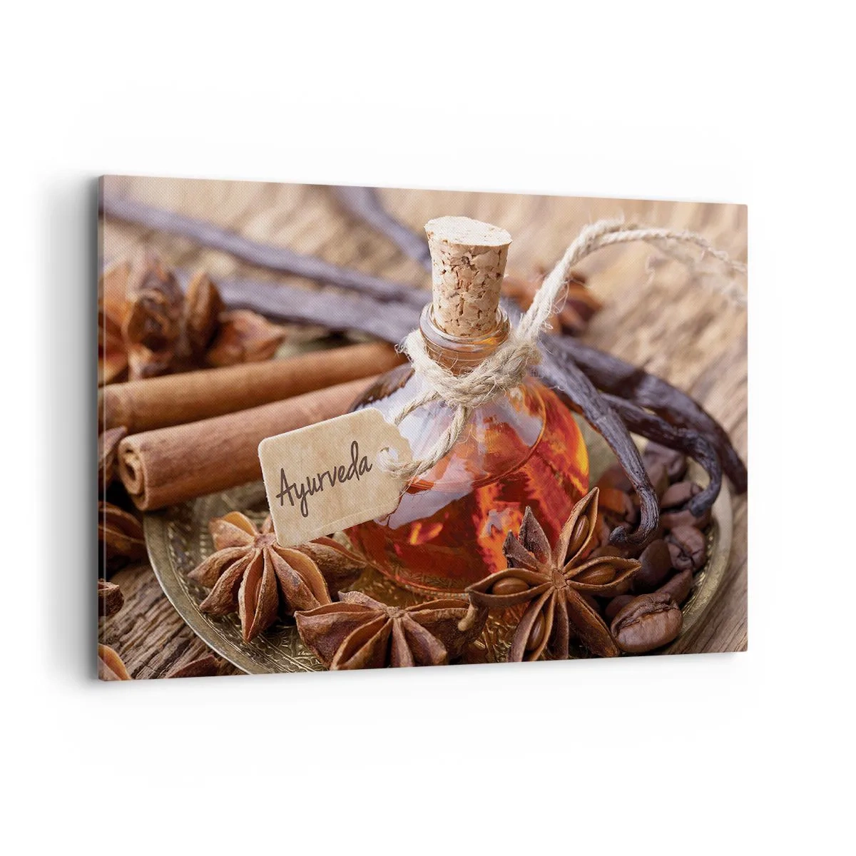 Schilderen op canvas - Naar de eenheid van lichaam en geest - 120x80 cm