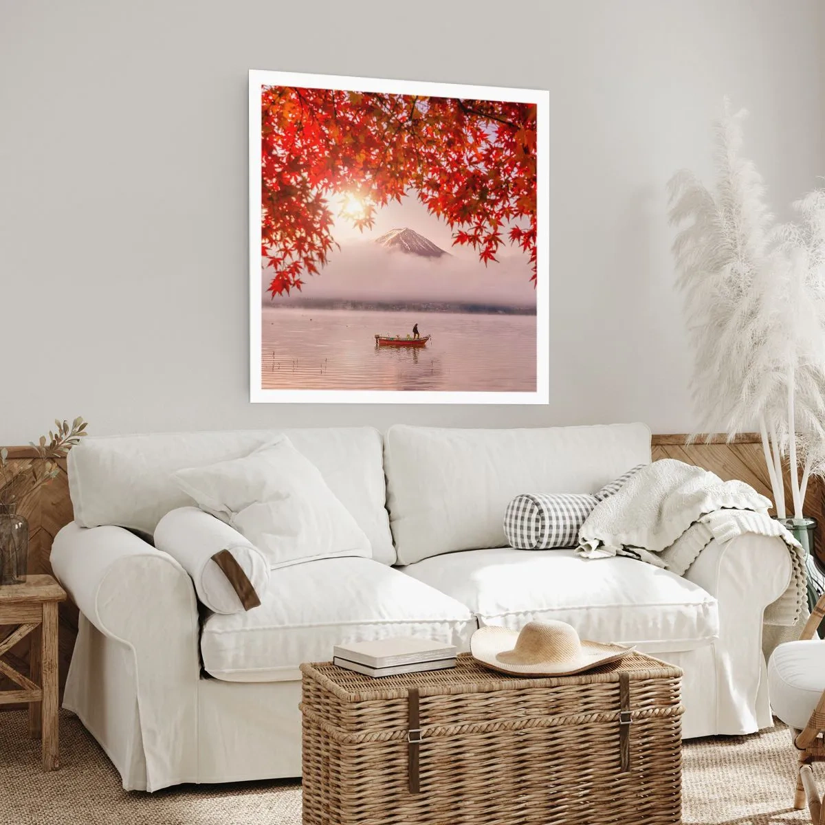 Poster - In het Japanse klimaat - 30x30 cm
