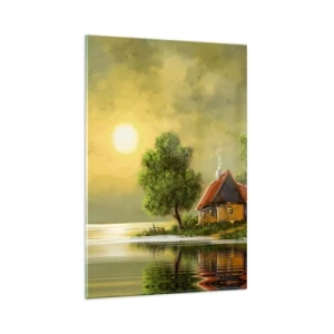 Schilderen op glas - Mooi, als een foto - 80x120 cm
