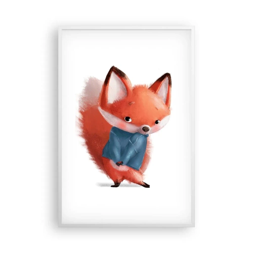 Poster in een witte lijst - Past het bij me? - 61x91 cm