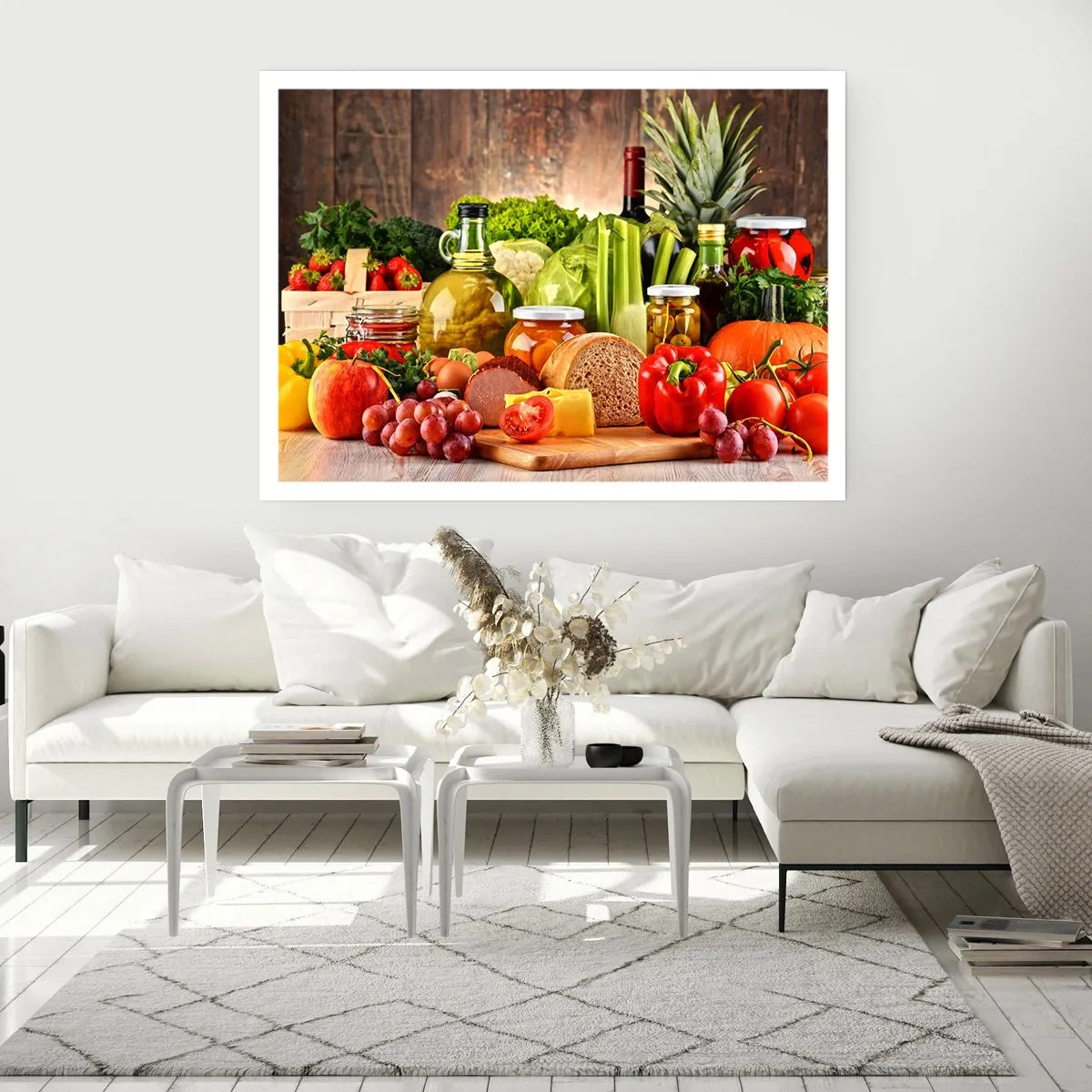 Poster - Gerookt, gebakken en gemarineerd - 91x61 cm