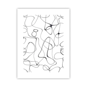 Poster - Levenspaden, wisselvalligheden - 30x40 cm