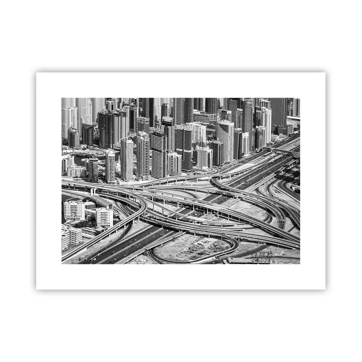 Poster - Dubai - de onmogelijke stad - 40x30 cm