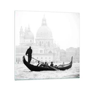 Schilderen op glas - Reis naar de bronnen van schoonheid - 30x30 cm