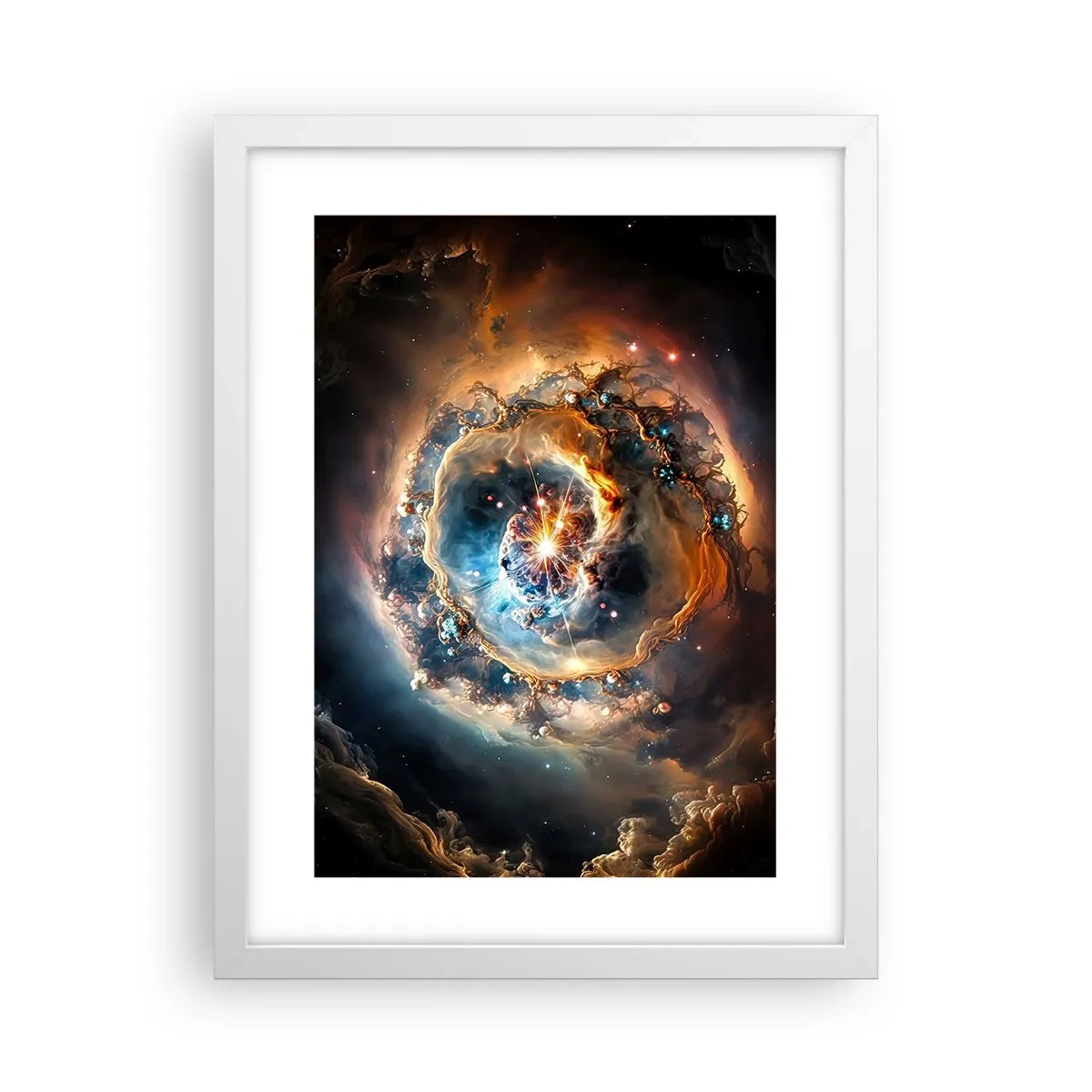 Poster in een witte lijst - Begin - 30x40 cm