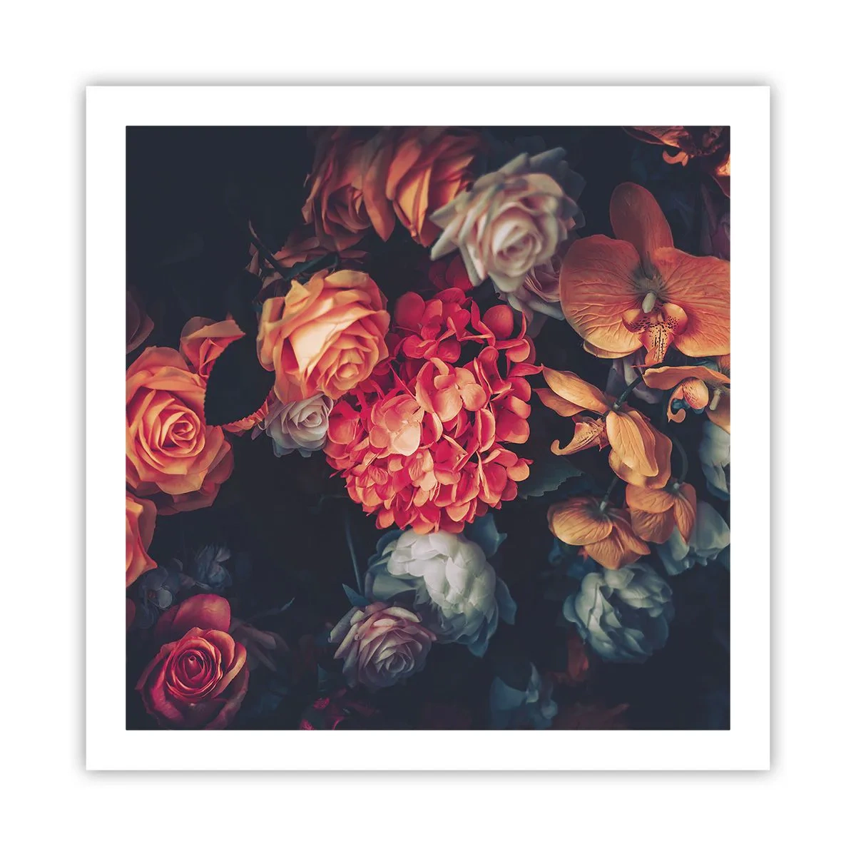 Poster - Zoals bij de Hollandse meesters - 60x60 cm