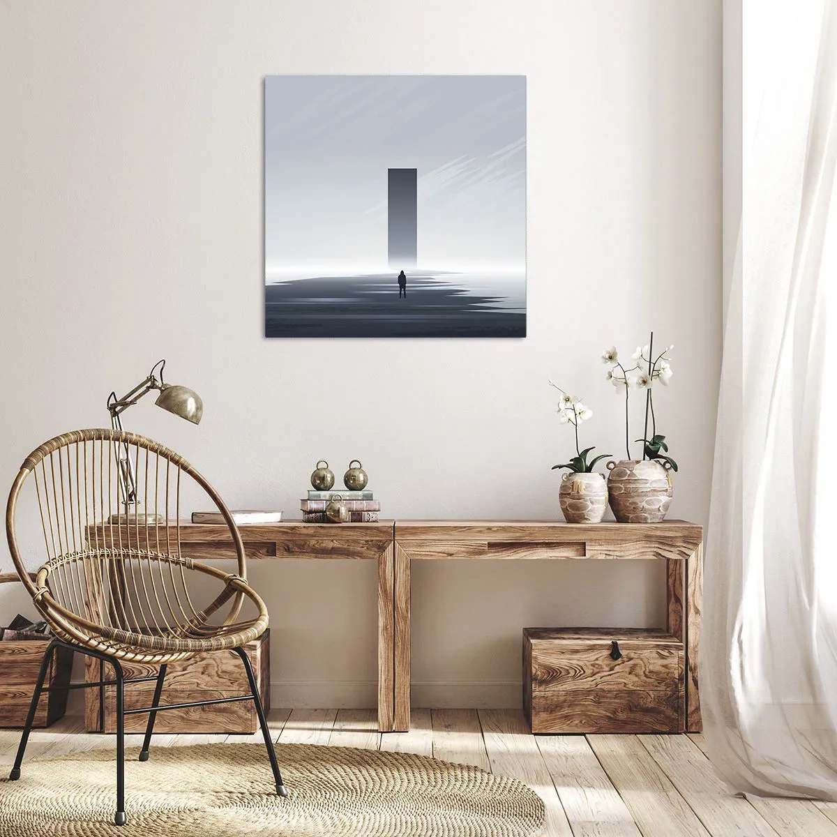 Schilderen op canvas - Kans of bedreiging? - 60x60 cm
