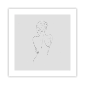 Poster - Lichaamsmuziek - 40x40 cm