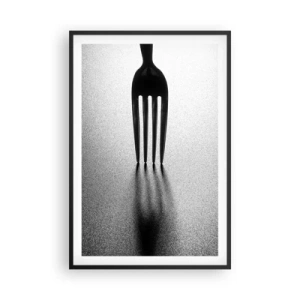 Poster in een zwarte lijst - Licht en schaduw - 61x91 cm