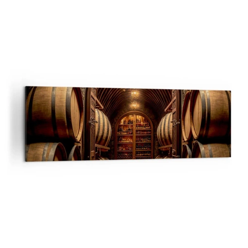 Schilderen op canvas - Sfeervolle kelder - 160x50 cm