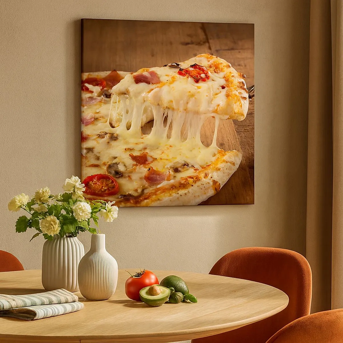 Schilderen op canvas - Een meesterwerk van Italiaanse kunst - 30x30 cm