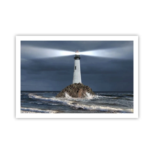 Poster - Hier... hier... hier! - 91x61 cm