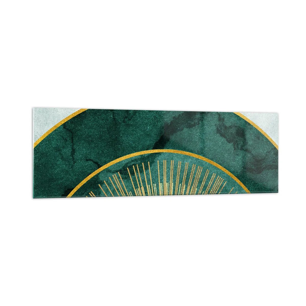 Schilderen op glas - Een ander zonnestelsel - 160x50 cm