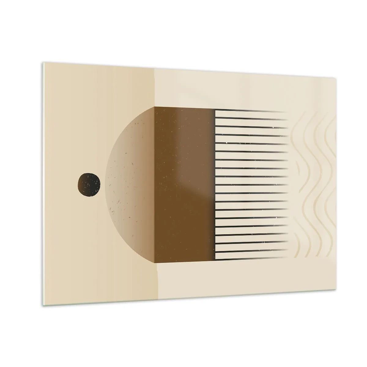 Schilderen op glas - verschillende staten - 100x70 cm