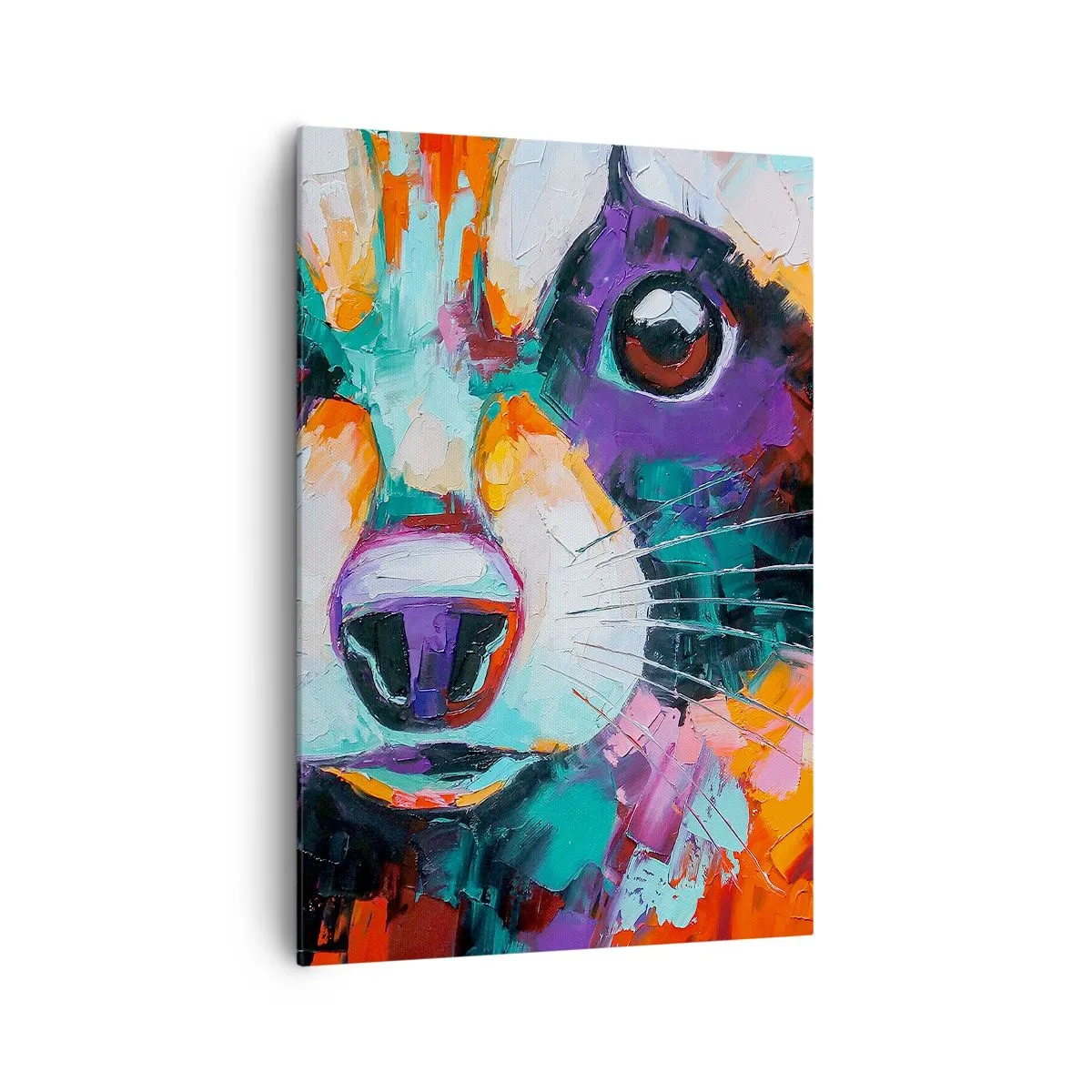 Schilderen op canvas - Alleen goede emoties - 70x100 cm