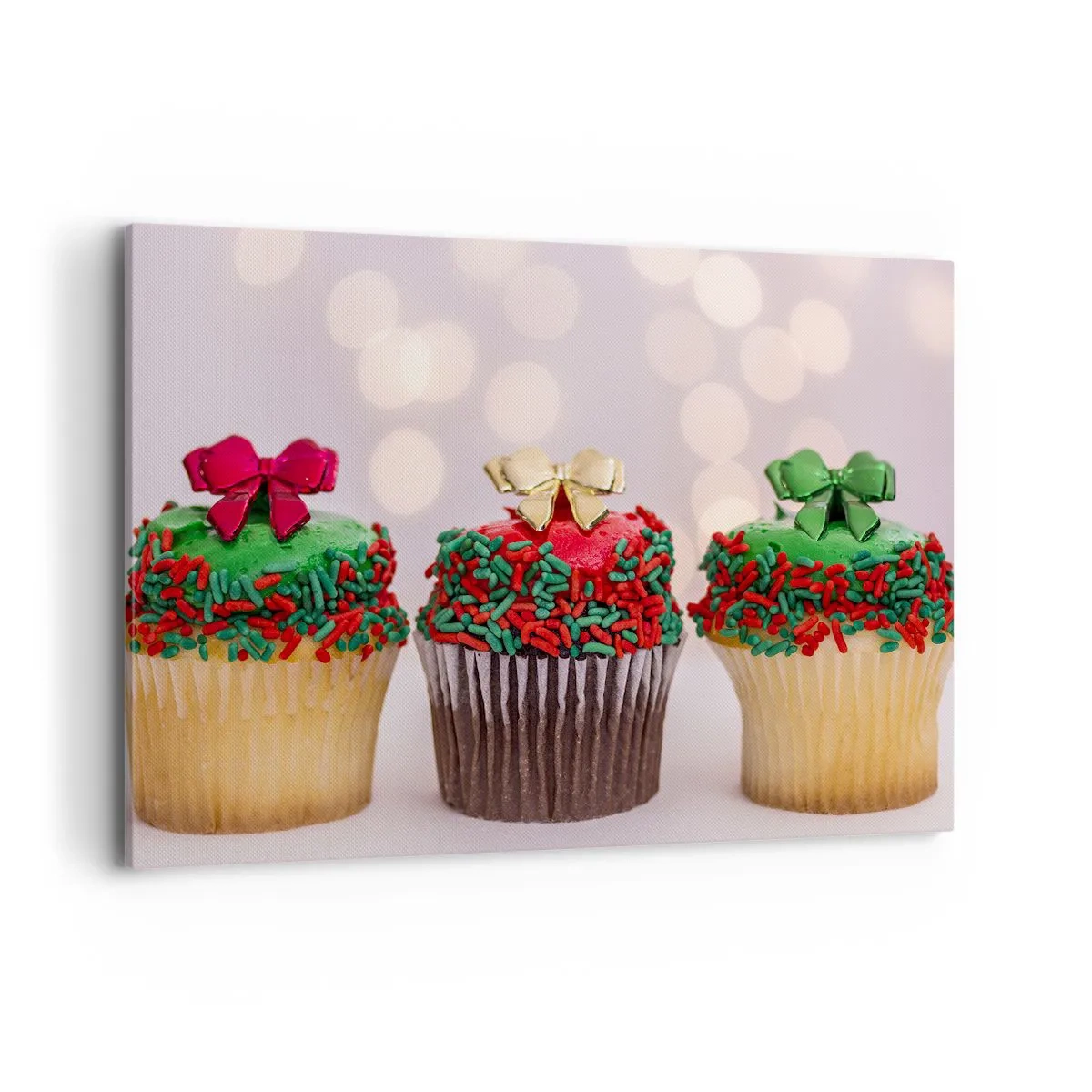 Schilderen op canvas - Snoepjes tot de strik  - 120x80 cm