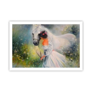 Poster - Als uit een mooie droom - 91x61 cm