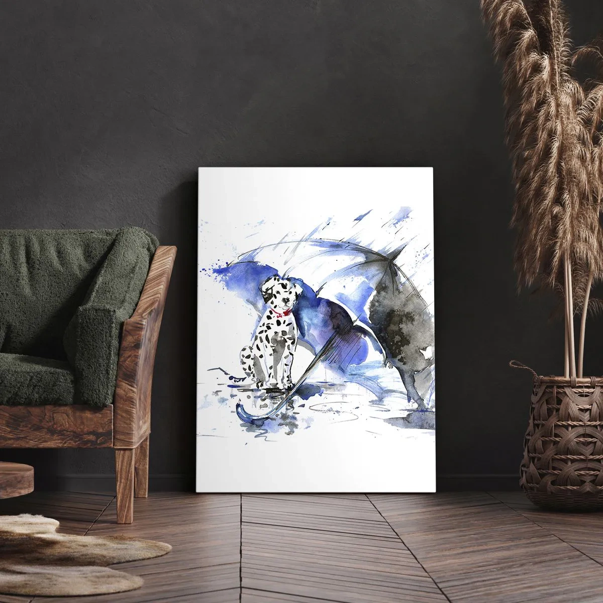 Schilderen op canvas - Daar is een vriend voor - 45x80 cm