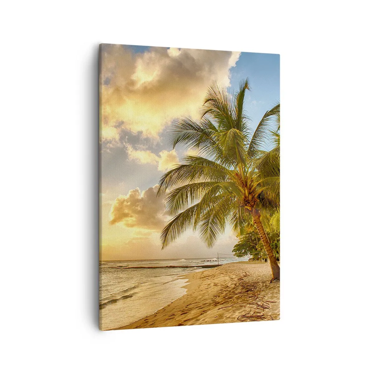 Schilderen op canvas - Eeuwige zomer, altijd vakantie - 50x70 cm