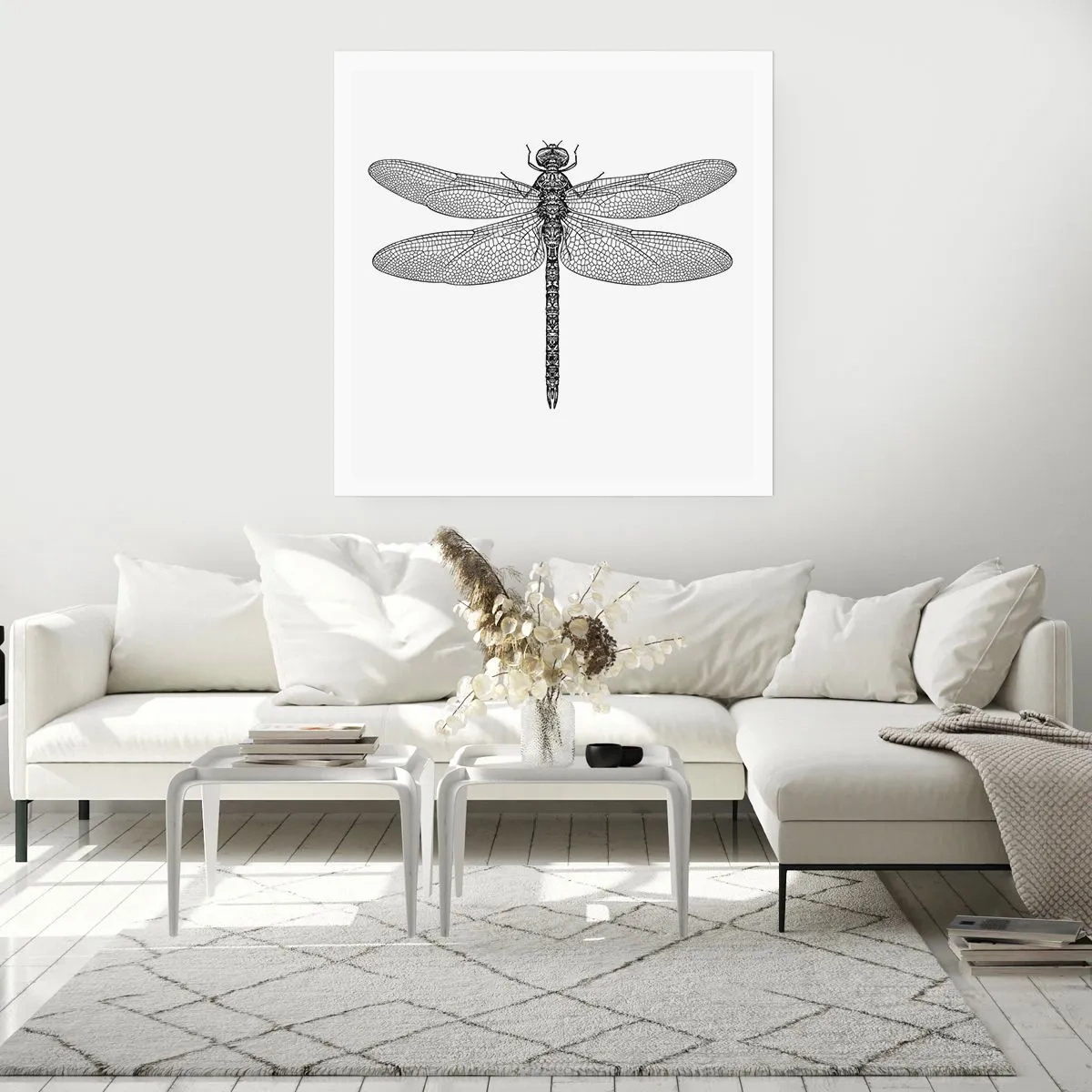 Poster - Precisie van de natuur - 30x30 cm