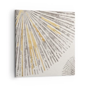 Schilderen op canvas - De schoonheid van de straal - 50x50 cm