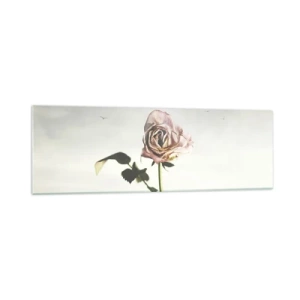 Schilderen op glas - Begroeting van de lente - 160x50 cm