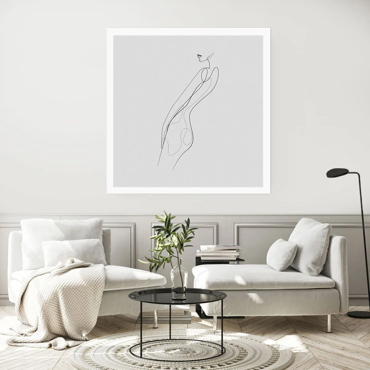 Poster - Gewoon een belofte - 50x50 cm
