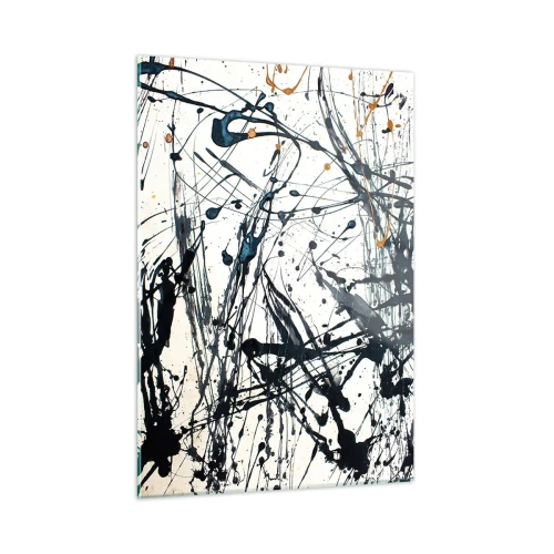 Schilderen op glas - Expressionistische abstractie - 50x70 cm