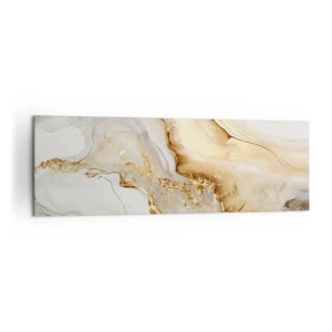 Schilderen op canvas - Abstractie: schoonheid en goedheid - 160x50 cm