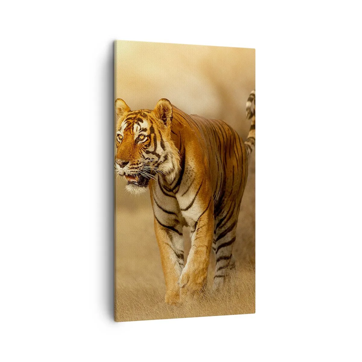 Schilderen op canvas - Voor de aanval - 45x80 cm