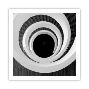 Poster - Tot de kern van de zaak - 60x60 cm