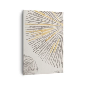 Schilderen op canvas - De schoonheid van de straal - 70x100 cm