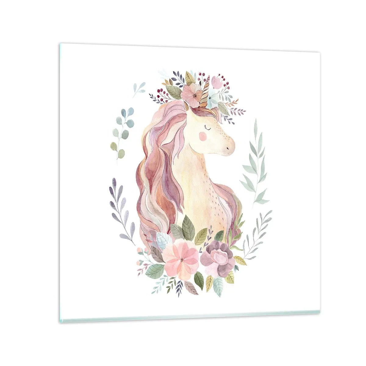 Schilderen op glas - Een uitnodiging in de wereld van sprookjes - 30x30 cm