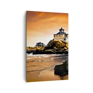 Schilderen op canvas - Westkust elegantie - 80x120 cm