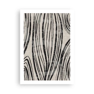 Poster - Lijnoverstromingsvlakte - 50x70 cm