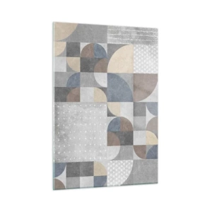 Schilderen op glas - Keramische fantasie - 50x70 cm