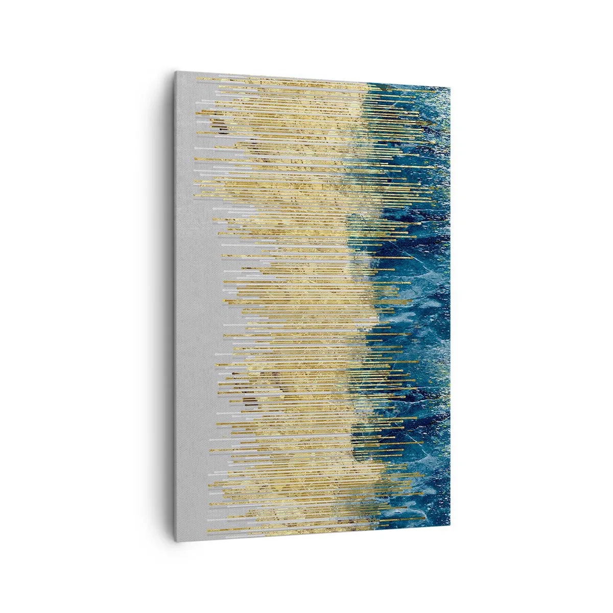 Schilderen op canvas - Vergulde grens - 80x120 cm