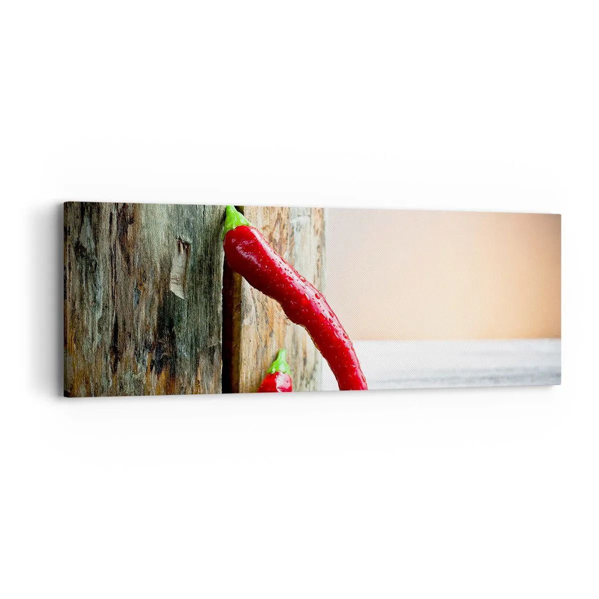 Schilderen op canvas - Red hot chili peppers - 90x30 cm