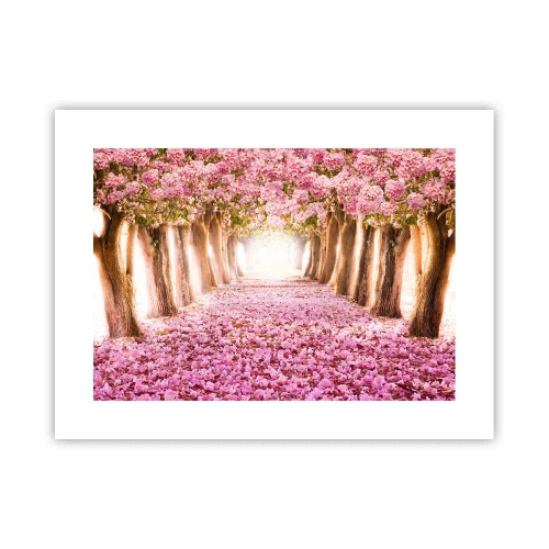 Poster - De weg naar het paradijs - 40x30 cm